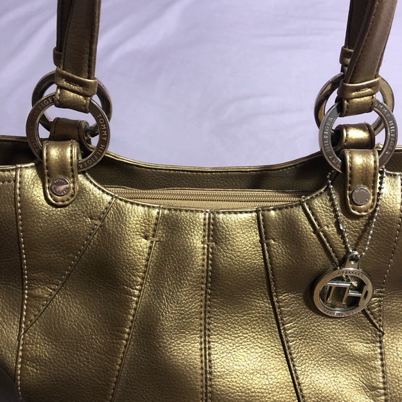 Tommy Hilfiger Large Bronze Handbag - Picture 6 of 14